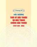 Ebook Lịch sử tỉnh Hải Dương, Tập 1 (từ khởi thủy đến năm 905): Phần 2