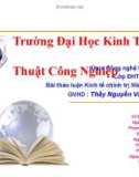 Bài thảo luận Kinh tế chính trị Mác - Lênin