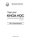 Tạp chí Khoa học: Số 19 - Khoa học xã hội và giáo dục