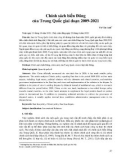 Chính sách biển Đông của Trung Quốc giai đoạn 2009-2021