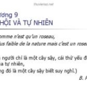 Bài giảng Triết học - Chương 9: Xã hội và tự nhiên