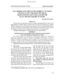 Xác định kĩ năng rèn luyện nghiệp vụ sư phạm thường xuyên cho sinh viên Địa lí trong phương thức đào tạo tín chỉ ở các trường đại học sư phạm