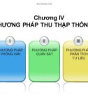 Bài giảng Điều tra xã hội học: Chương 4 - ThS. Nguyễn Thị Xuân Mai