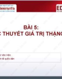 Bài giảng Những nguyên lý cơ bản của chủ nghĩa Mác–Lênin: Bài 5 - PGS.TS. Vũ Văn Hân