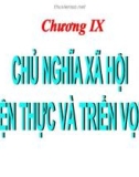 Bài giảng Chủ nghĩa xã hội hiện thực và triển vọng