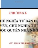 Bài giảng Chủ nghĩa tư bản độc quyền, chủ nghĩa tư bản độc quyền nhà nước