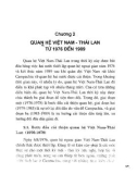 Quan hệ giữa Việt Nam - Thái Lan (1976 - 2000): Phần 2