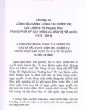 Ebook Lịch sử công tác Đảng, công tác chính trị lực lượng vũ trang nhân dân tỉnh Quảng Nam (1945-2010): Phần 2