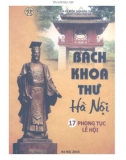 Hà Nội và Bách khoa thư (Tập 17): Phần 1