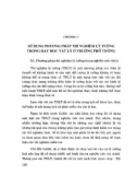 Phương pháp dạy học Vật lý theo hình thức tổ chức hoạt động nhận thức cho học sinh trường phổ thông: Phần 2