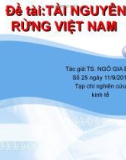 Tài liệu về TÀI NGUYÊN RỪNG VIỆT NAM