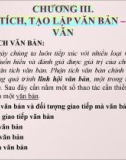 Bài giảng Tiếng Việt Thực hành: Chương 3 – Cao Bé Em