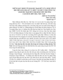 Những quy định về giáo dục đạo đức của sinh viên ở ĐH Chicago, Hoa Kỳ và một vài gợi ý cho công tác giáo dục đạo đức cho sinh viên trường Cao đẳng Bến Tre, Việt Nam