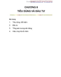 Chương 8: Tiêu dùng và đầu tư