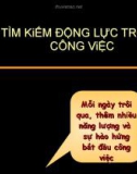 Tìm động lực trong công việc