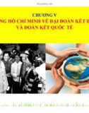 Bài giảng Tư tưởng Hồ Chí Minh: Chương 5 - Trường ĐH Công nghiệp Thực phẩm TP. HCM