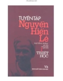 Nguyễn Hiến Lê - Tuyển tập Triết học: Phần 1