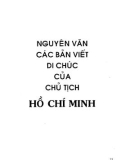 Chủ tịch Hồ Chí Minh - Toàn văn di chúc: Phần 2