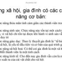 Bài giảng Thể chế gia đình