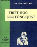 Tổng quát về Triết học: Phần 1