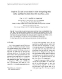 Nguyên tắc lịch sự của hành vi nịnh trong tiếng Hán (Qua ngữ liệu bộ phim Bản lĩnh Kỷ Hiểu Lam)