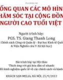 Bài thuyết trình: Tổng quan các mô hình chăm sóc tại cộng đồng cho người cao tuổi Việt Nam