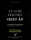 Nghiên cứu lý luận giáo dục Châu Âu: Phần 1