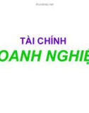 Bài giảng Tài chính doanh nghiệp (tt)