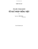 tài liệu tham khảo về ngữ pháp tiếng việt: phần 1