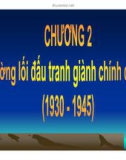 Bài giảng Đường lối cách mạng của Đảng Cộng Sản Việt Nam - Chương 2