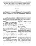 Khảo sát việc sử dụng bài giảng điện tử trong giảng dạy của giáo viên THPT trên địa bàn thành phố Hồ Chí Minh