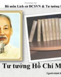 Bài giảng Tư tưởng Hồ Chí Minh: Chương V - Lê Văn Bát