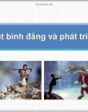 Bài giảng Bất bình đẳng và phát triển - Châu Văn Thành