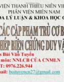 Bài giảng Nguyên lý cơ bản của CN Mác-Lênin - Bài 6: Các cặp phạm trù cơ bản của phép biện chứng duy vật