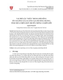 Vai trò các 'Thầy' trong đời sống tín ngưỡng của cư dân vạn đò sông Hương, tỉnh Thừa Thiên Huế: Truyền thống và biến đổi