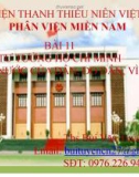 Bài giảng Những vấn đề cơ bản của chủ nghĩa Mác-Lênin, tư tưởng Hồ Chí Minh - Bài 11: Tư tưởng Hồ Chí Minh về nhà nước của dân, do dân, vì dân