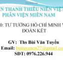 Bài giảng Những vấn đề cơ bản của chủ nghĩa Mác-Lênin, tư tưởng Hồ Chí Minh - Bài 10: 