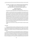 Dạy học các môn Lý luận chính trị theo định hướng phát triển năng lực giải quyết vấn đề cho sinh viên ở các trường đại học hiện nay