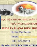 Bài giảng Những vấn đề cơ bản của chủ nghĩa Mác-Lênin, tư tưởng Hồ Chí Minh - Bài 9: Tư tưởng Hồ Chí Minh về dân tộc gắn liền với chủ nghĩa xã hội