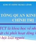 Bài giảng Kinh tế chính trị Mác-Lênin: Chương 1 - TS. Bùi Quang Xuân