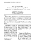 Đánh giá chính thức theo Bộ tiêu chuẩn cấp chương trình đào tạo AUN-QA (Mạng lưới các trường đại học Đông Nam Á) tại Việt Nam