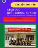 Tài liệu học tập Giáo dục Quốc phòng và An ninh (Học phần 1-Đường lối quân sự của Đảng cộng Sản Việt Nam): Phần 1