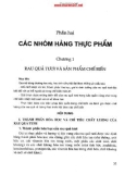 Giáo trình - Thương phẩm hàng thực phẩm - phần 2-chương 1