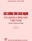 Ebook Các cương lĩnh cách mạng của Đảng cộng sản Việt Nam: Phần 1