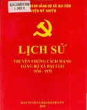 Ebook Lịch sử truyền thống cách mạng Đảng bộ xã Đại Tâm (1930-1975): Phần 1