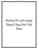 Đường lối cách mạng Đảng Cộng sản Việt Nam