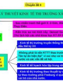 Chuyên đề 2: Lý thuyết kinh tế thị trường xã hội