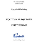 học toán và dạy toán như thế nào - nguyễn tiến dũng