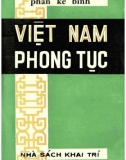 Phong tục Việt Nam: Phần 1