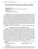 Phân tích khái niệm 'cộng đồng' của Michael J. Sandel